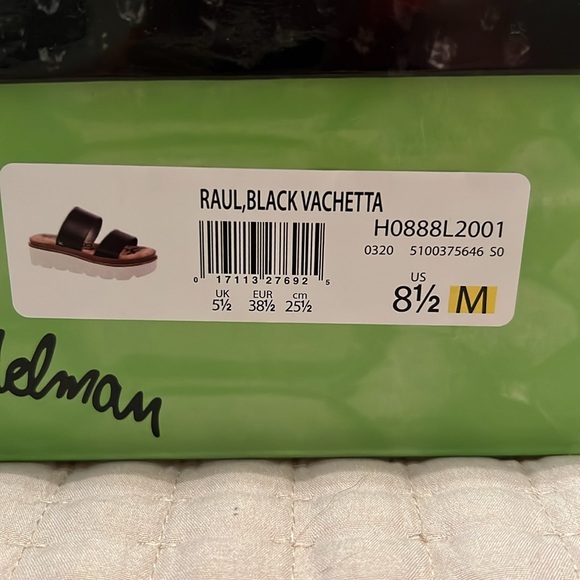 Sam Edelman black platform sandals size 8.5 - Picture 2 of 6